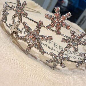 Jennifer Behr Nashira Crystal Headband | Authentic | Lane Crawford